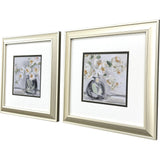 Paragon Rendition Rhapsody S/2 Gray 12 X 12 X 1 Wall Art