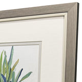Paragon Tropical Leaves S/2 Green 11 X 11 X 1 Wall Art