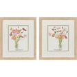 Paragon Wiry Poppies S/2 Pink 17 X 15 X 1 Wall Art