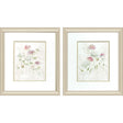 Paragon Soft Lace S/2 Pink 17 X 15 X 1 Wall Art