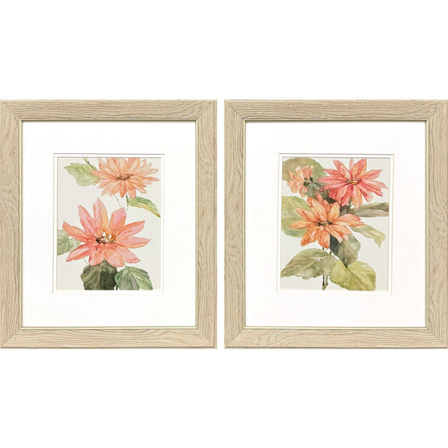 Paragon Just Peachy S/2 Pink 18 X 16 X 1 Wall Art