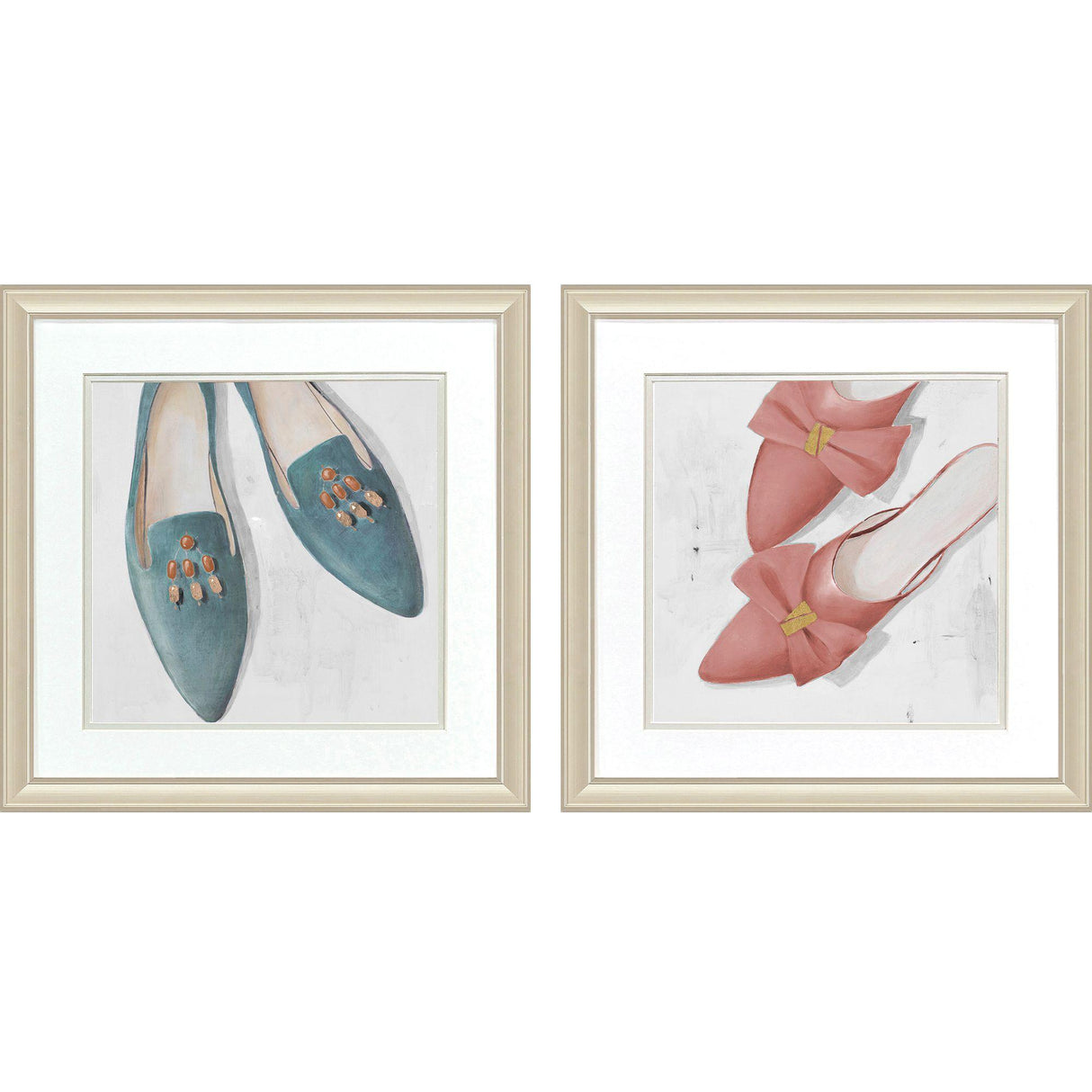 Paragon Flats Heels S/2 Multi 18 X 18 X 1 Wall Art