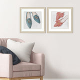 Paragon Flats Heels S/2 Multi 18 X 18 X 1 Wall Art