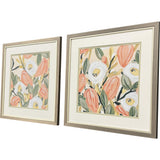 Paragon Gleeful Garden S/2 Orange 17 X 17 X 1 Wall Art