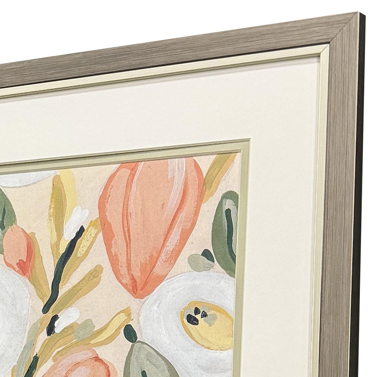 Paragon Gleeful Garden S/2 Orange 17 X 17 X 1 Wall Art