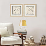 Paragon Linear Rabbit S/2 Gray 19 X 19 X 1 Wall Art