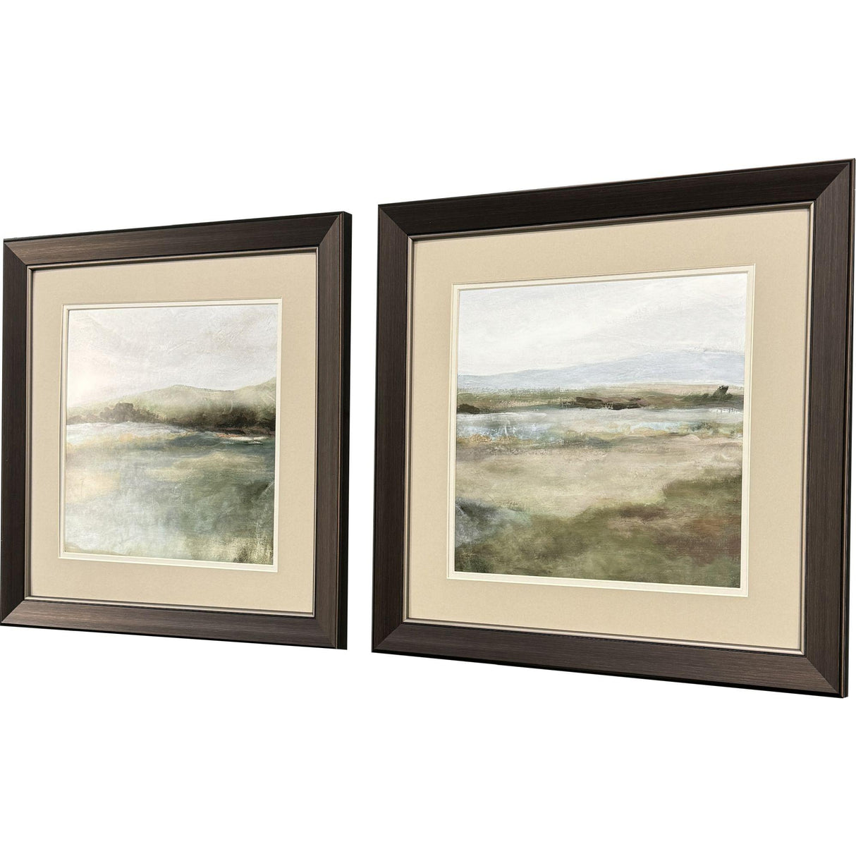 Paragon Tranquil Valley Views S/2 Green 19 X 19 X 1 Wall Art