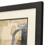 Paragon Abstract Expressions S/2 Brown 18 X 18 X 2 Wall Art