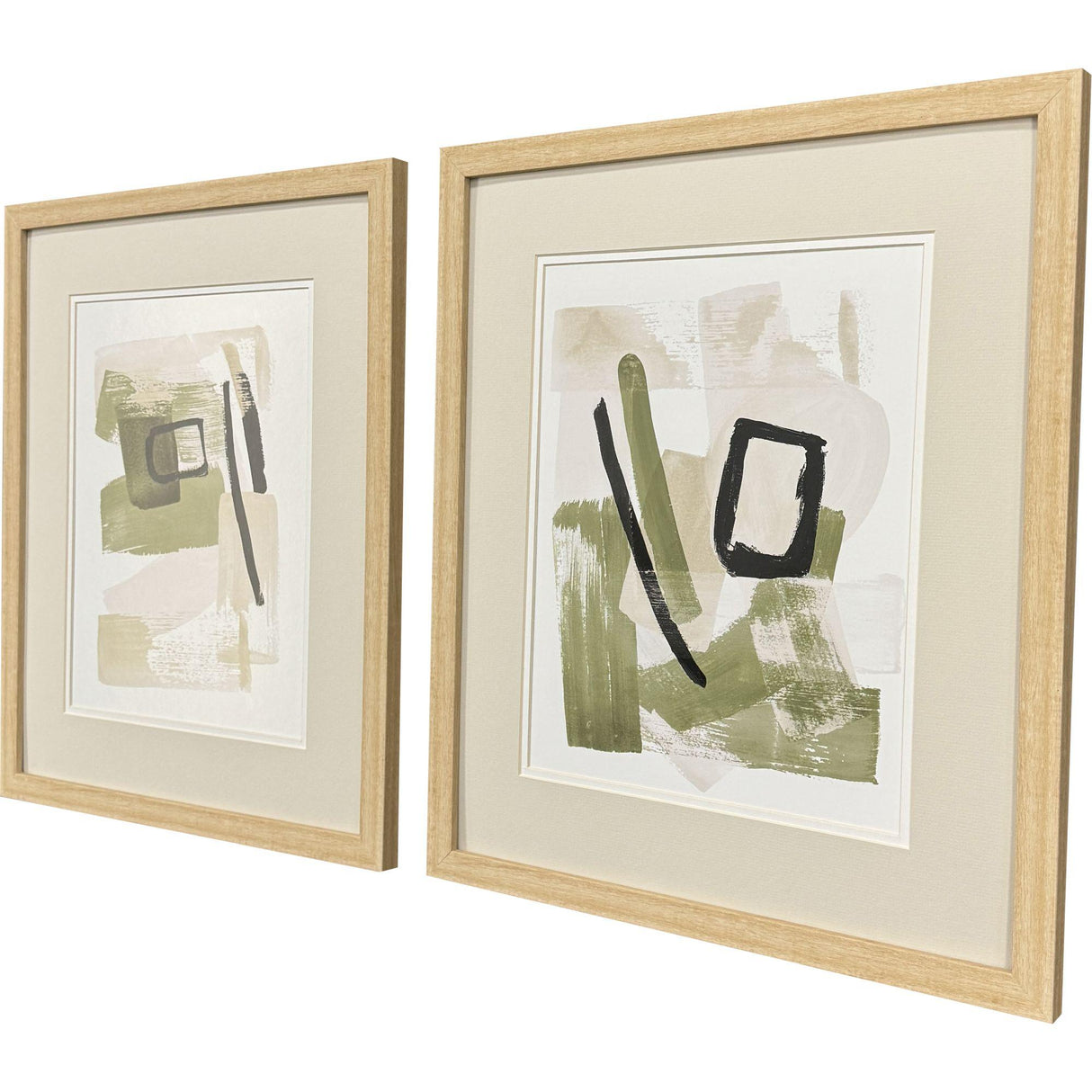 Paragon Sage Treasures II S/2 Green 21 X 18 X 1 Wall Art