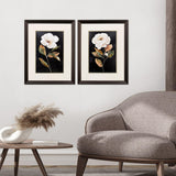 Paragon Botanical on Black S/2 Black 27 X 21 X 1 Wall Art