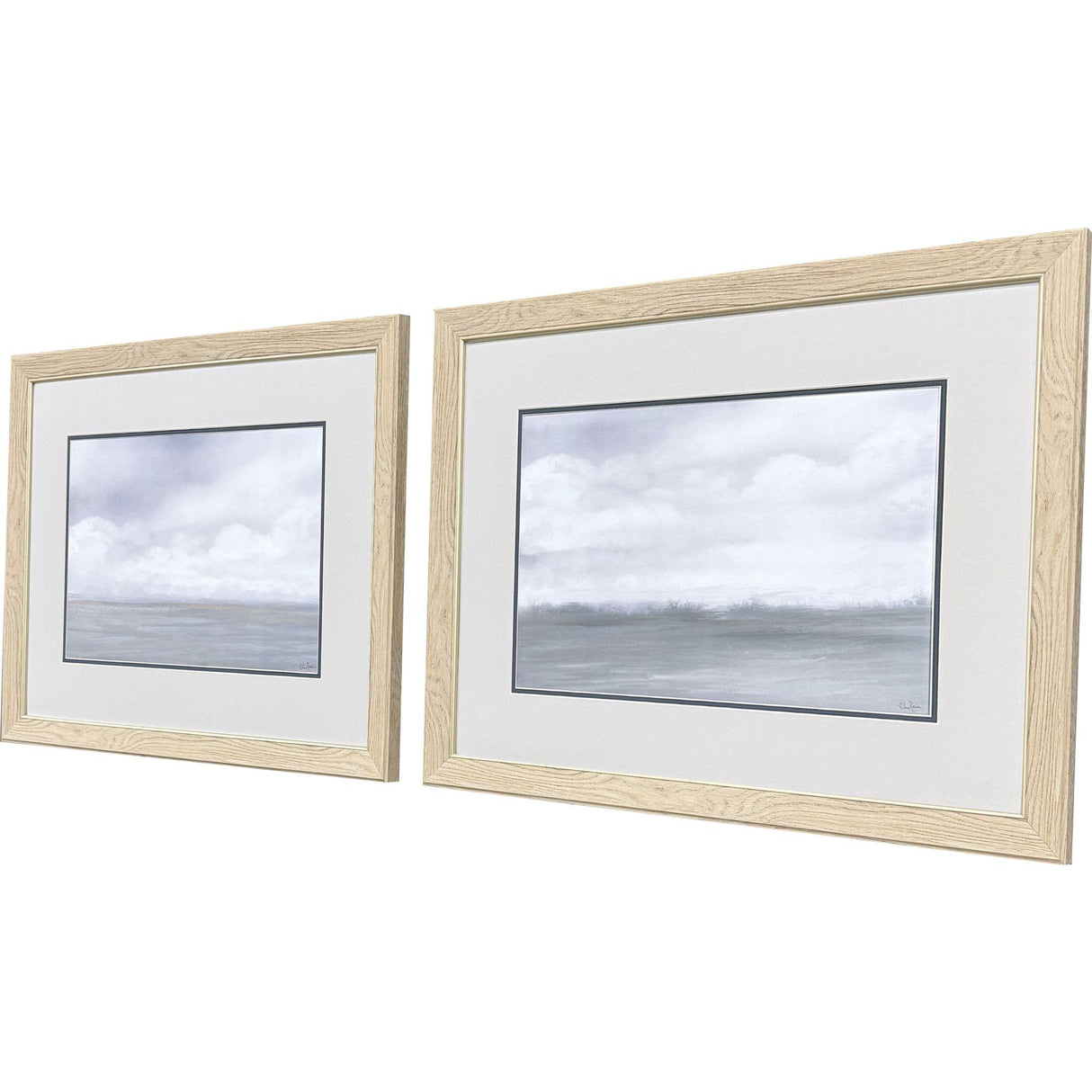 Paragon Misty Plain S/2 Gray 21 X 27 X 1 Wall Art