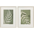 Paragon Palm Leaf S/2 Green 25 X 19 X 1 Wall Art