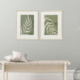 Paragon Palm Leaf S/2 Green 25 X 19 X 1 Wall Art