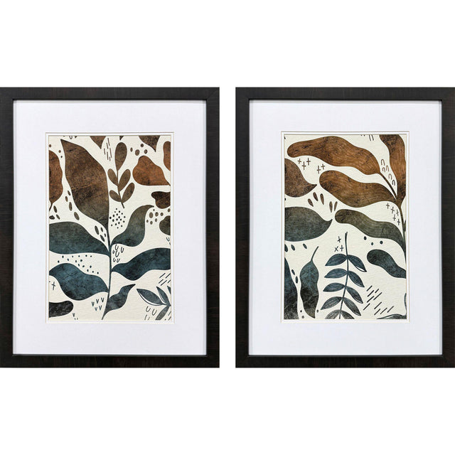 Paragon Dyed Fall S/2 Blue 26 X 20 X 2 Wall Art