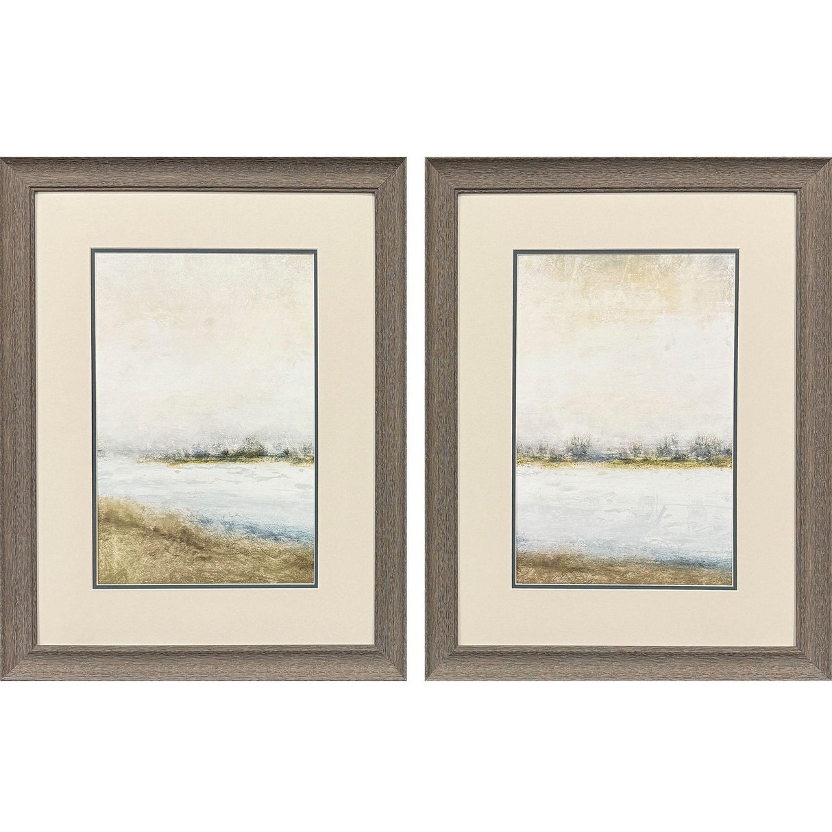 Paragon Peaceful Lake S/2 Blue 27 X 21 X 1 Wall Art