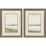 Paragon Peaceful Lake S/2 Blue 27 X 21 X 1 Wall Art