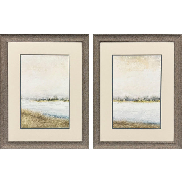 Paragon Peaceful Lake S/2 Blue 27 X 21 X 1 Wall Art