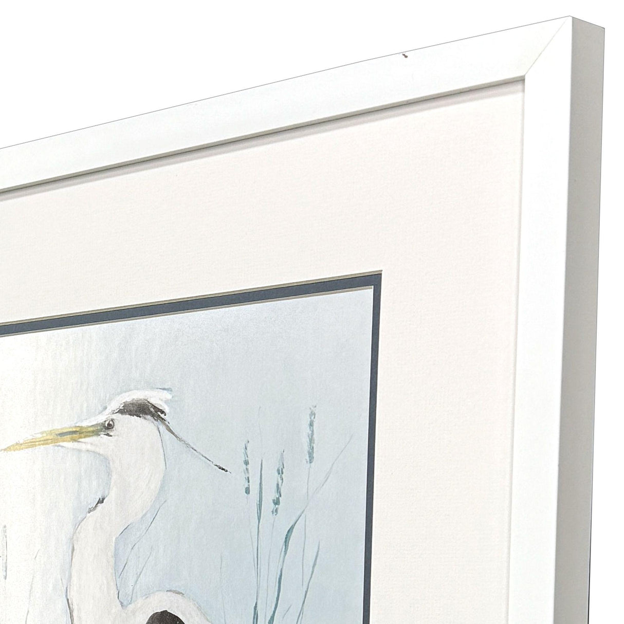 Paragon Heron on Blue S/2 Blue 25 X 19 X 2 Wall Art