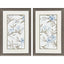 Paragon Blue Flower Beauty S/2 Blue 33 X 21 X 1 Wall Art
