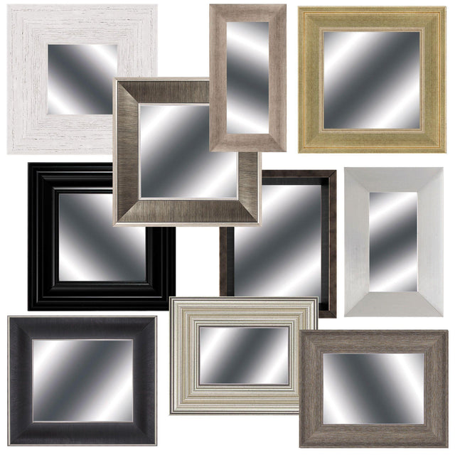 Paragon Mirror Assortment S/10 Metallic 09 X 08 X 1 Wall Mirror