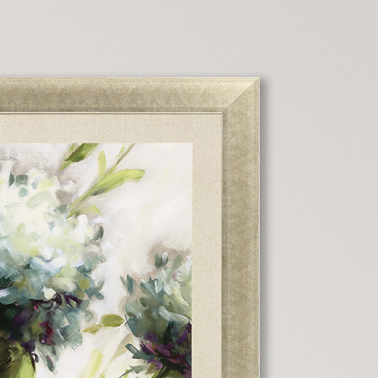 Paragon Hydrangea Field Green 34 X 45 X 2 Wall Art