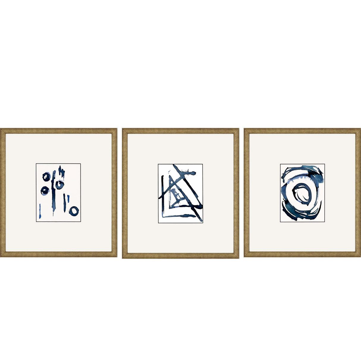 Paragon Mayhem I S/3 Blue 18 X 16 X 2 Wall Art