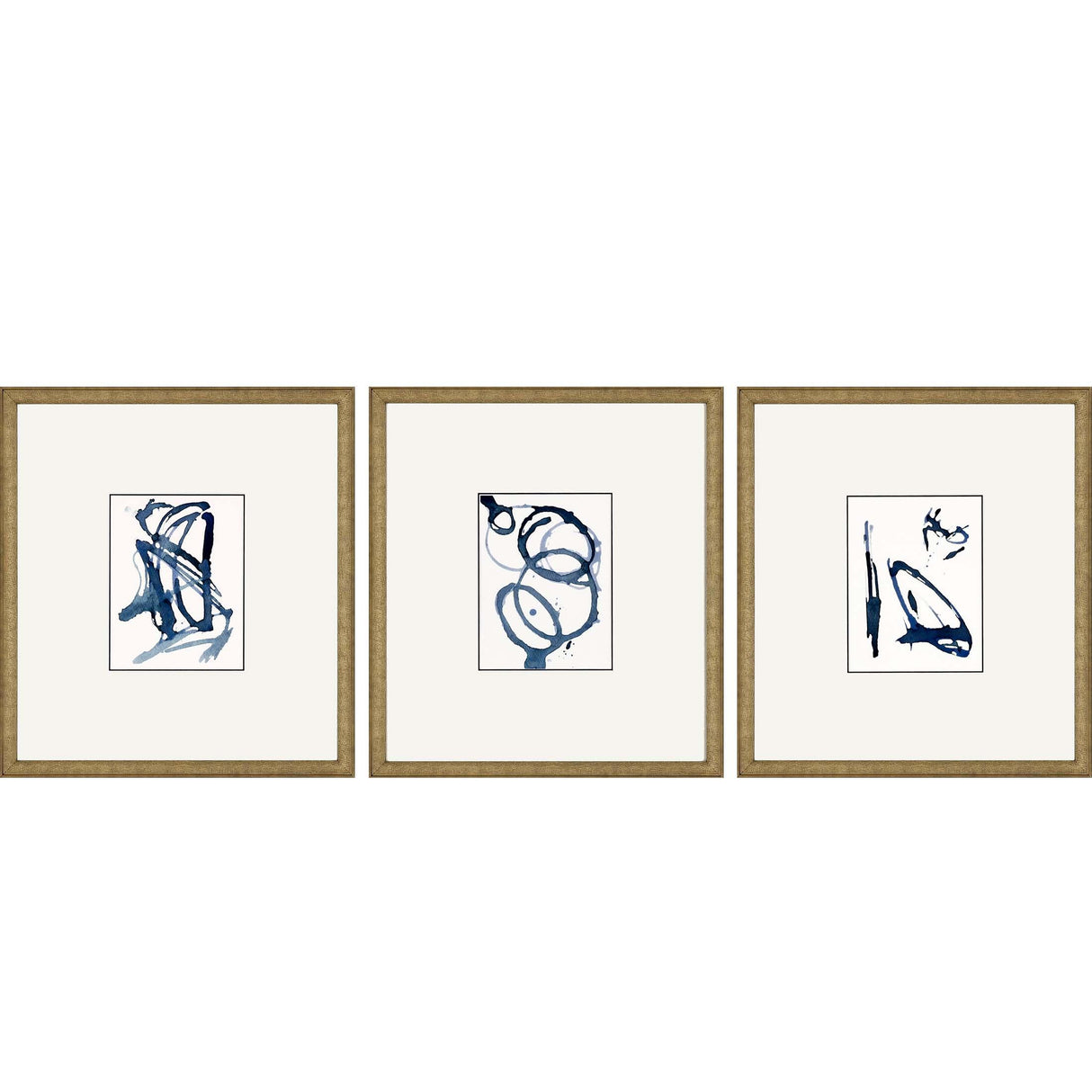 Paragon Mayhem II S/3 Blue 18 X 16 X 2 Wall Art