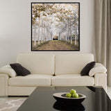 Paragon White Gold White 50 X 50 X 3 Wall Art