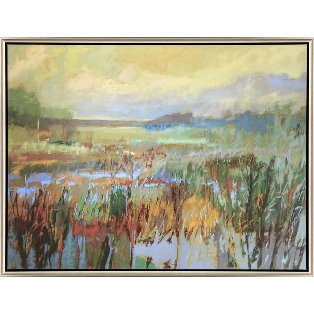 Paragon Marsh in May Green 38 X 50 X 3 Wall Art