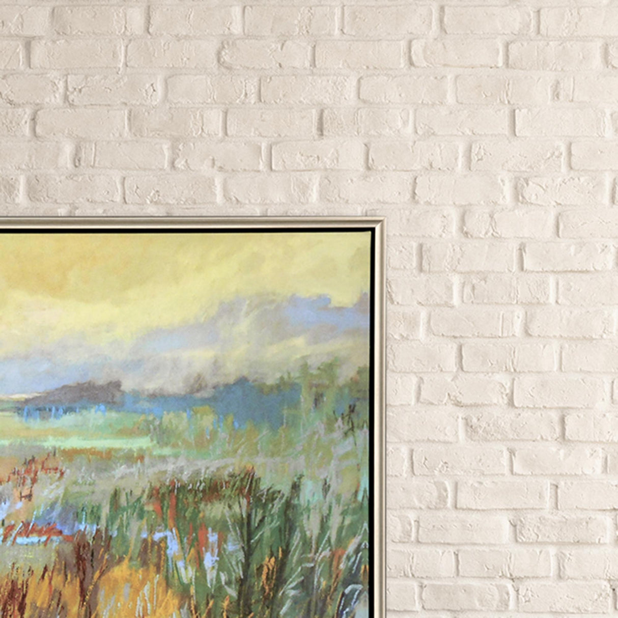 Paragon Marsh in May Green 38 X 50 X 3 Wall Art