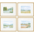 Paragon Watercolour S/4 Green 23 X 27 X 2 Wall Art