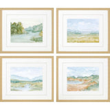 Paragon Watercolour S/4 Green 23 X 27 X 2 Wall Art