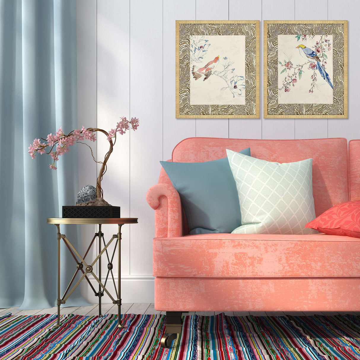 Paragon Rustic Paradise I S/2 Multi 28 X 24 X 2 Wall Art