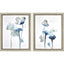 Paragon Midnight Blossom II S/2 Blue 32 X 26 X 2 Wall Art