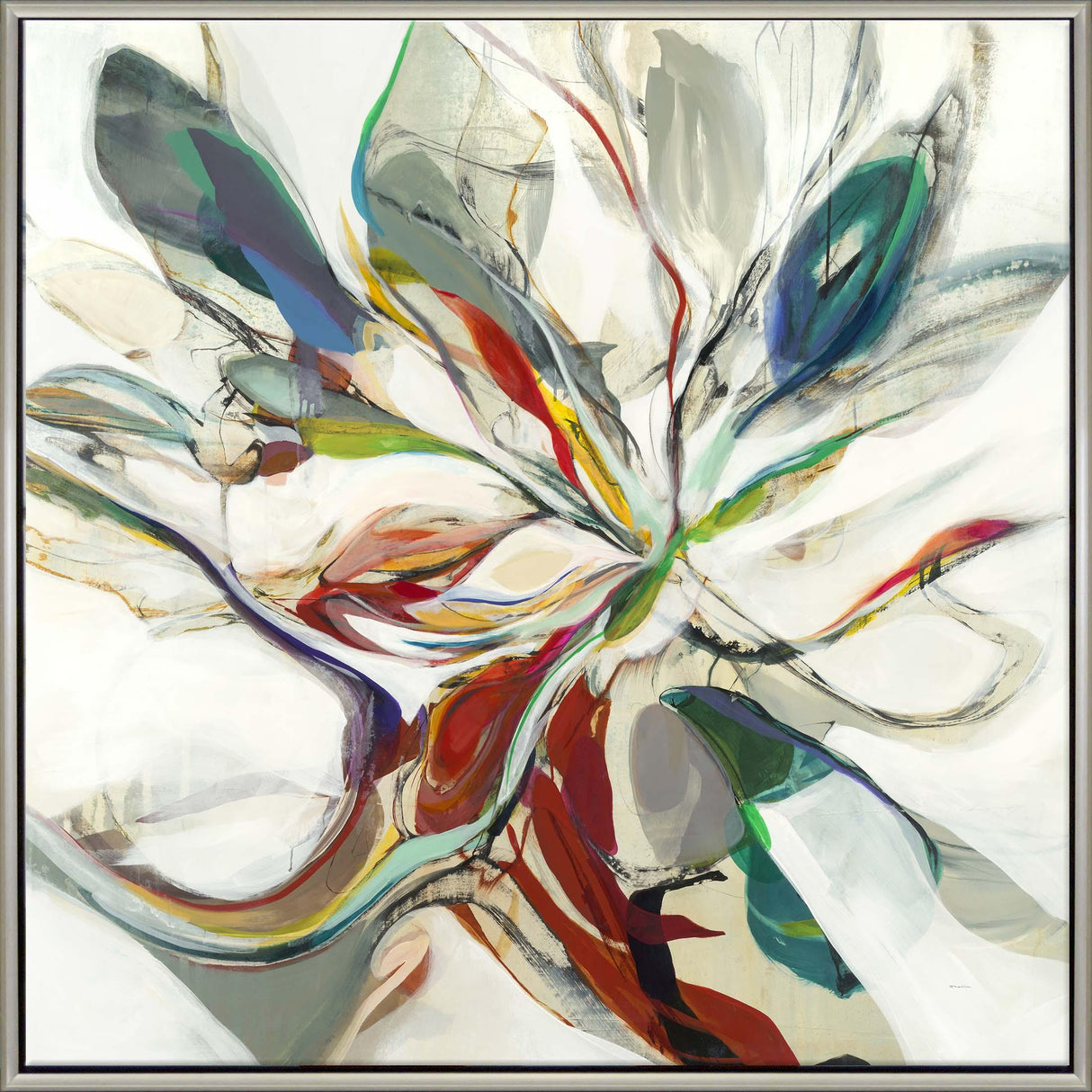 Paragon Halcyon Multi 50 X 50 X 3 Wall Art