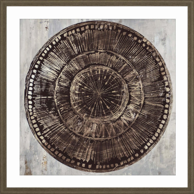 Paragon Zulu Gold I Brown 30 X 30 X 2 Wall Art