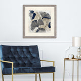 Paragon Blooming I Blue 36 X 36 X 2 Wall Art