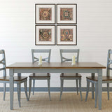 Paragon Persian Carpet S/4 Multi 22 X 22 X 3 Wall Art