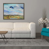 Paragon Marsh Skies Blue 39 X 51 X 3 Wall Art