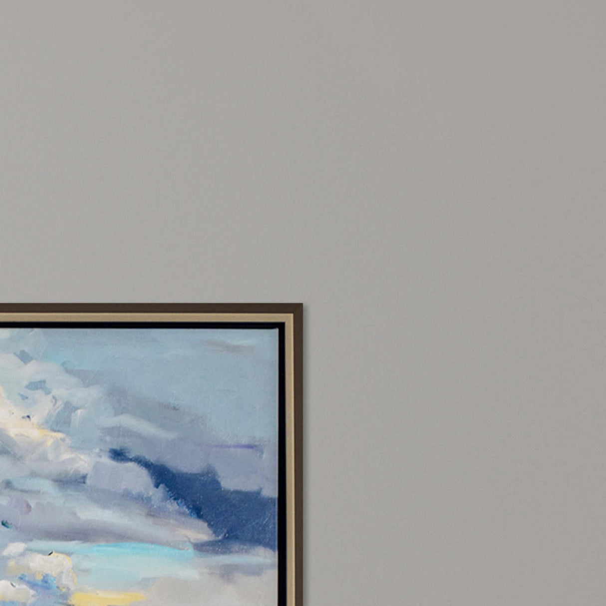 Paragon Marsh Skies Blue 39 X 51 X 3 Wall Art