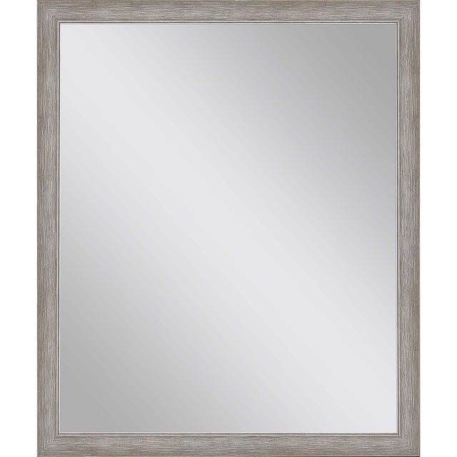 Paragon #632 22 X 28 Beveled Gray 32 X 26 X 2 Wall Mirror