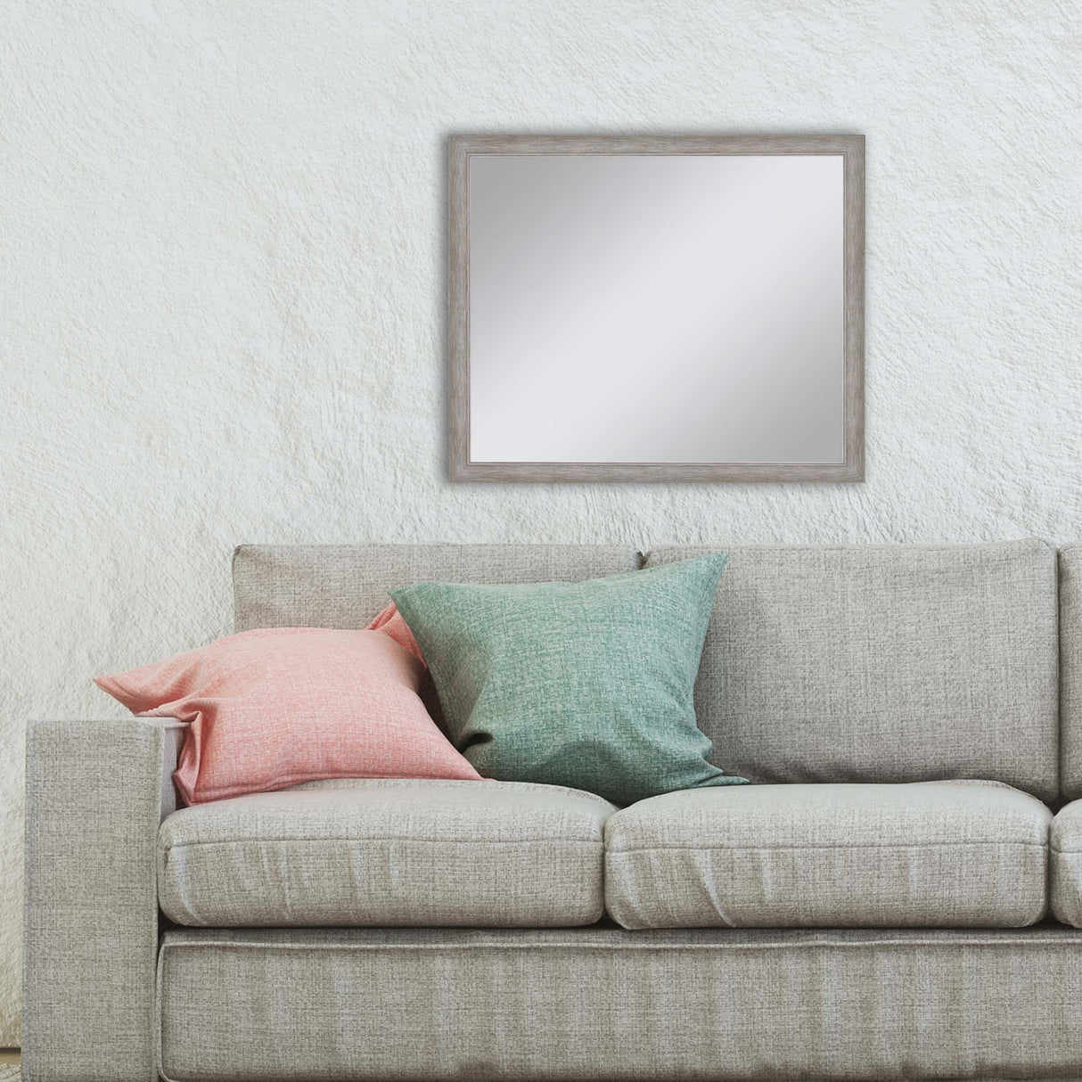 Paragon #632 22 X 28 Beveled Gray 32 X 26 X 2 Wall Mirror
