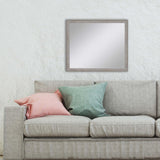 Paragon #632 22 X 28 Beveled Gray 32 X 26 X 2 Wall Mirror