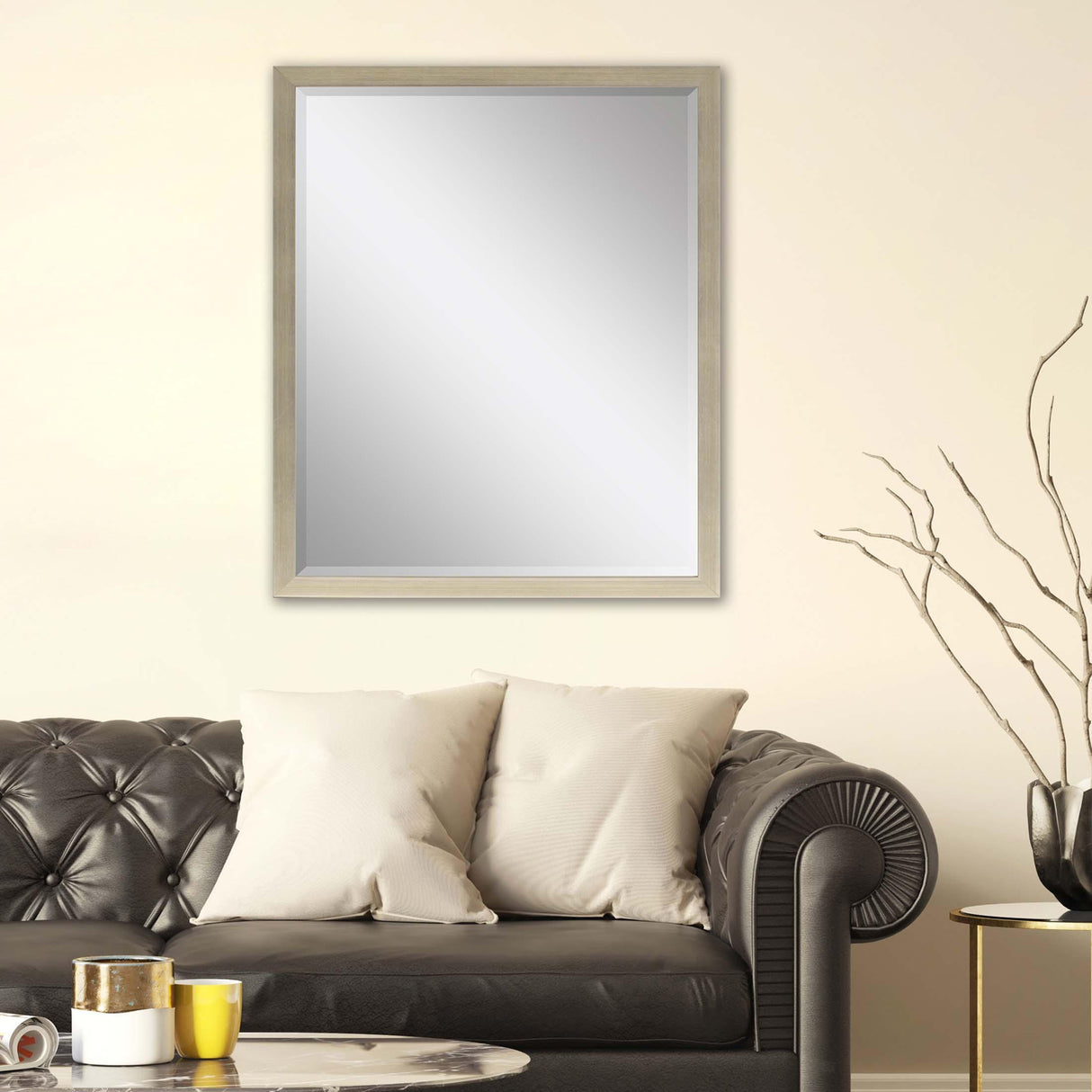 Paragon #854 30 X 40 Beveled Metallic 43 X 33 X 2 Wall Mirror