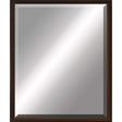 Paragon #517 22 X 28 Beveled Brown 31 X 25 X 3 Wall Mirror