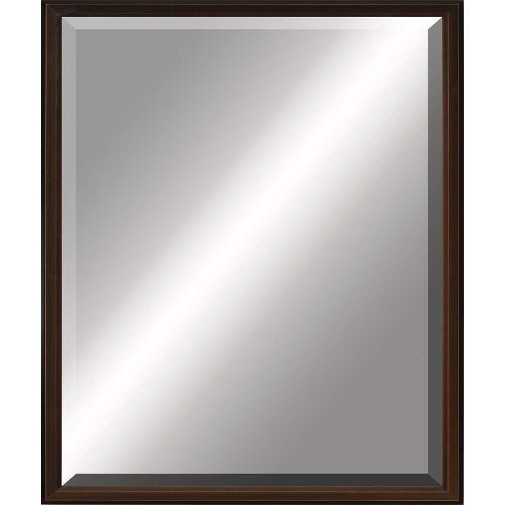 Paragon #517 22 X 28 Beveled Brown 31 X 25 X 3 Wall Mirror