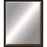 Paragon #517 22 X 28 Beveled Brown 31 X 25 X 3 Wall Mirror