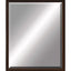 Paragon #517 22 X 28 Beveled Brown 31 X 25 X 3 Wall Mirror