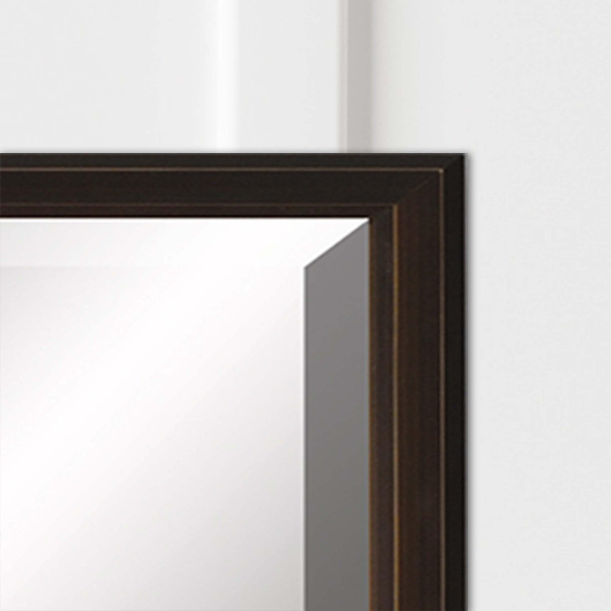 Paragon #517 22 X 28 Beveled Brown 31 X 25 X 3 Wall Mirror