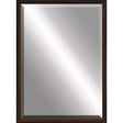Paragon #517 24 X 36 Beveled Brown 39 X 27 X 3 Wall Mirror